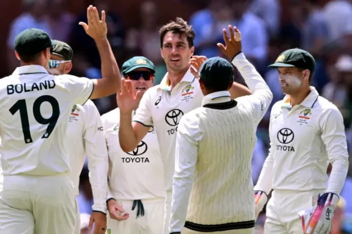 AFP__20241208__36PU6J9__v1__HighRes__CricketAusInd-1733641113.jpg Pat Cummins,