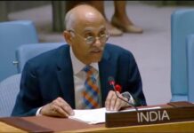 ‘Bombs its own people, conducts systematic genocide’: India rips apart Pakistan at UN Permanent Representative of India to the United Nations, Parvathaneni Harish | photo: PTI