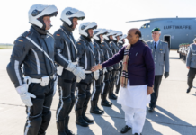 Rajnath Singh Arrives in Germany to Strengthen India-Germany Defence Ties